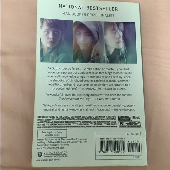 Book- Never Let Me Go - Picture 2 of 2